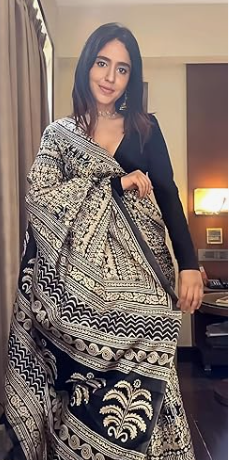 imgi_381_default Women's Silk Cotton Kalamkari Print Saree