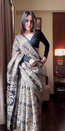 imgi_382_default Women's Silk Cotton Kalamkari Print Saree