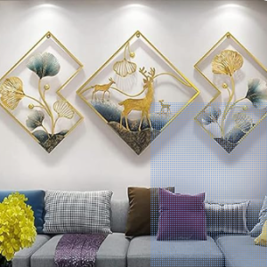 handcrafted Wall Sculpture wall art multicolor for Home Decoration