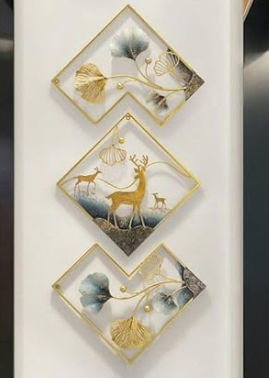 handcrafted Wall Sculpture wall art multicolor for Home Decoration